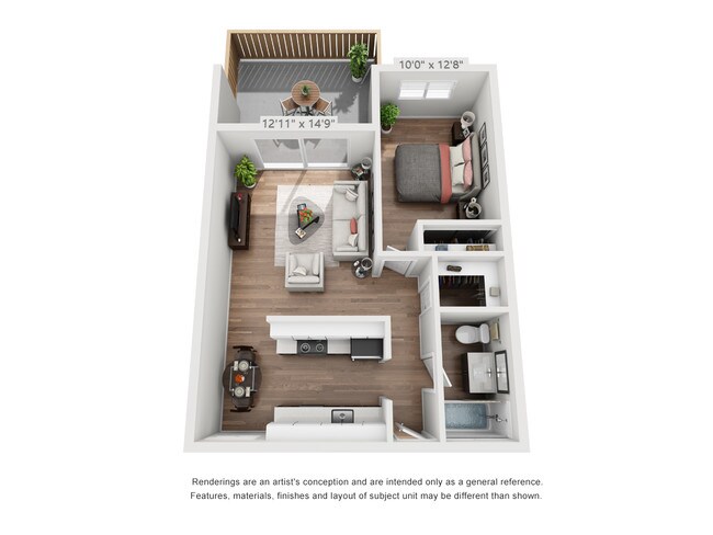 1x1 A 122 122 floor plan
